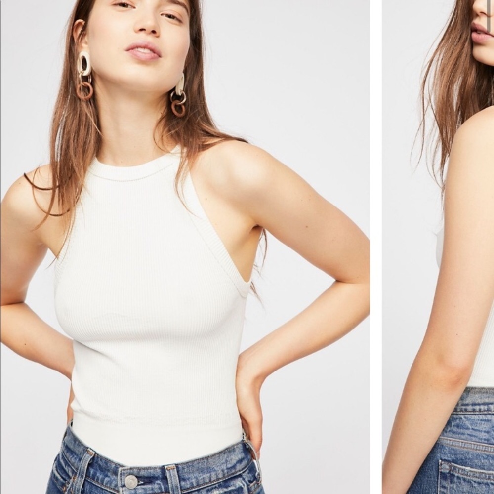 Free People Ribbed Tank Top Cami